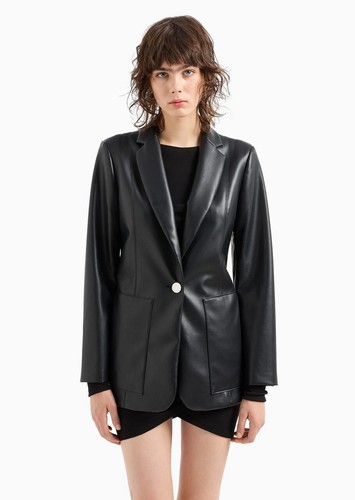 Blazer donna pelle armani - donna,