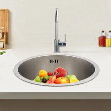 Lavello da cucina rotondo in