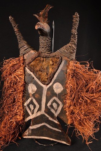 22176 una maschera primitiva - maschera,