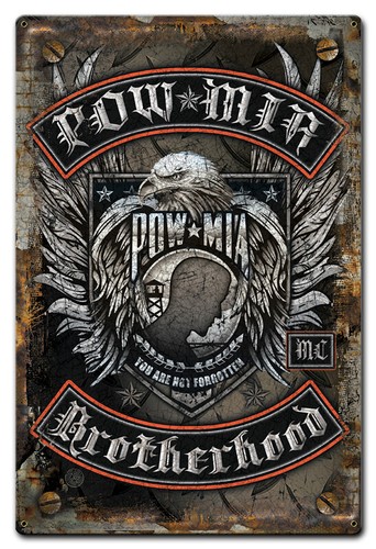 Vintage style metal - metal, pow