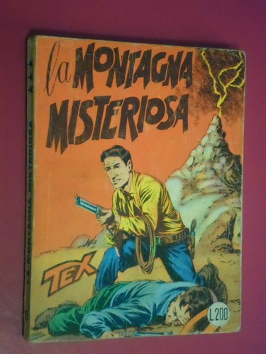 Tex gigante lire - tex, copertina