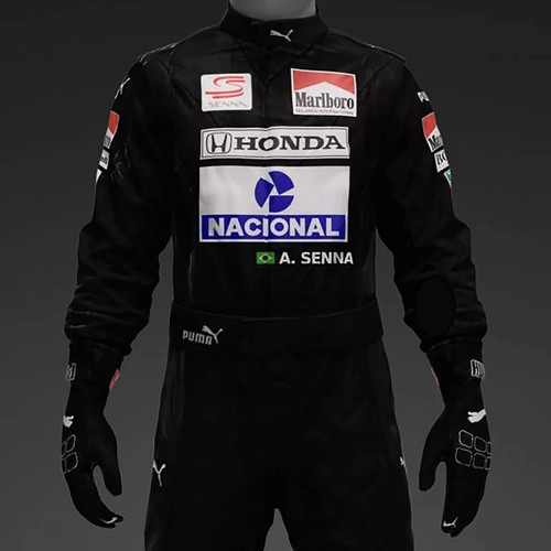 Tuta corsa ayrton sena go - sena,