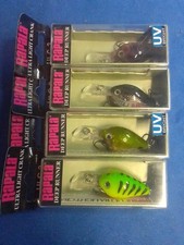Lotto 4 PZ. Rapala Deep Runner ULC-3 Spinning Trota Laghetto Bass