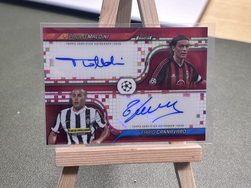 Topps finest dual auto - topps,