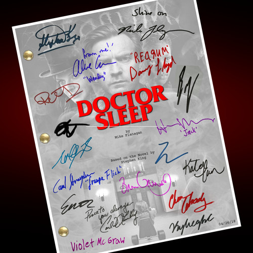 Doctor sleep script - sleep, autografo