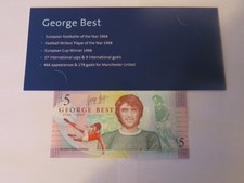 Banconota George Best da 5