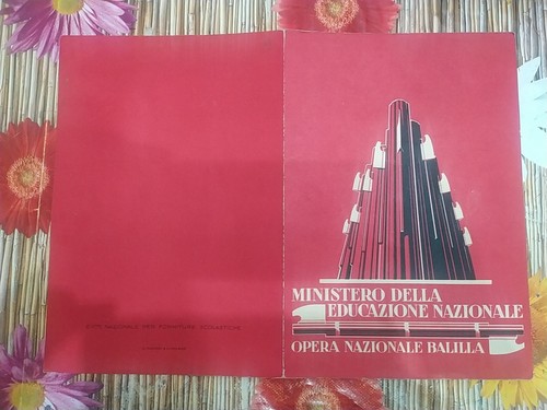 Pagella epoca fascista - pagella,