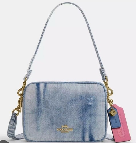 Borsa tracolla coach blu - borsa,