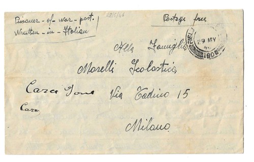 1946 biglietto postale - ,
