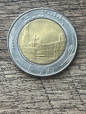 1988 Italy 500 Lira Lire XF