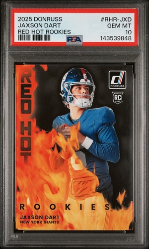 2025 panini donruss red - red, hot