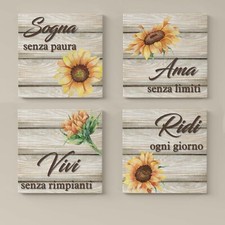 Set di Quadri su Tela con