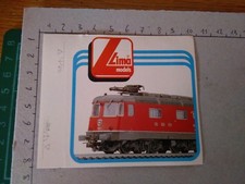 ADESIVO STICKER VINTAGE KLEBER modellino treno trenino lima models sbb