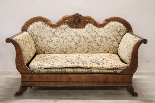 Divano antico epoca carlo in - divano,