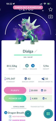 Pokémon ombra dialga - pokémon,