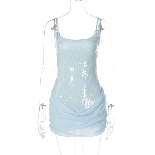 Abito mini donna - con, scollo
