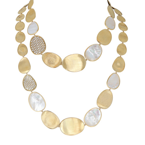 Collana marco bicego - bicego, lunaria