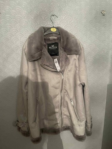 Giacca biker hollister - giacca, finto