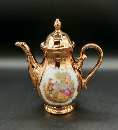 Antica teiera fine - teiera,