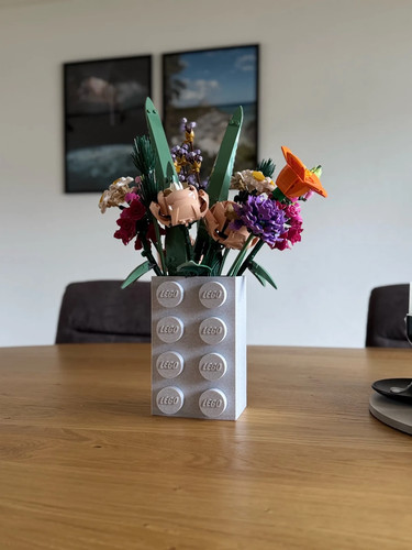 Vaso mattoncino lego - vaso,