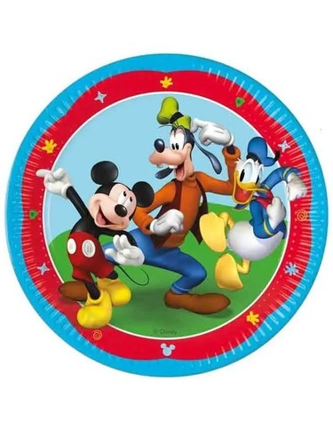 Piatti topolino rock the house - rock,