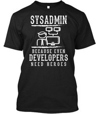 Maglietta regalo Sysadmin Hero