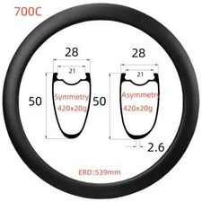 Cerchi bici da strada 700C