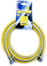 Tubo flessibile del gas CUCINA 3 mt 1/2" - norma EN 15266 UNIROLL