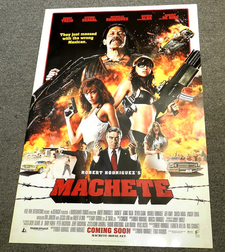 Machete raro poster film - machete,