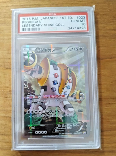 Pokemon card regigigas 1st - pokemon,