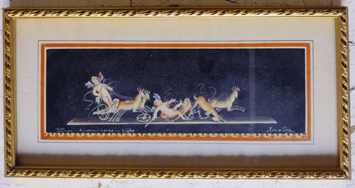 Quadro tecnica mista - "pompei,