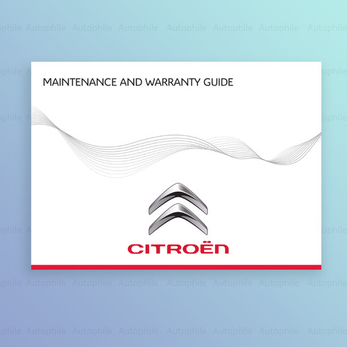 Libretto manutenzione citroen - libretto,