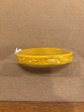 1 Braccialetto Nike LIVESTRONG Braccialetto ADULTO Taglia Giallo Nuovo