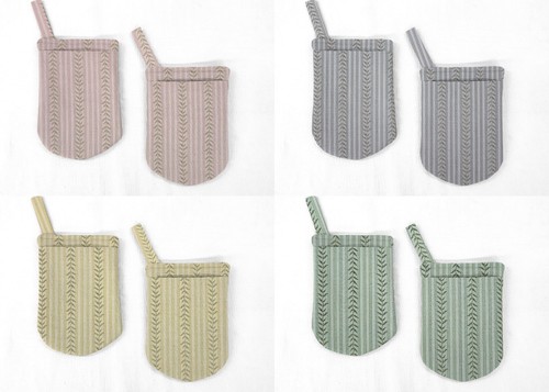 Guanti forno righe - guanti, vines