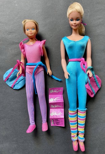 Set mattel poupées - 80's, :