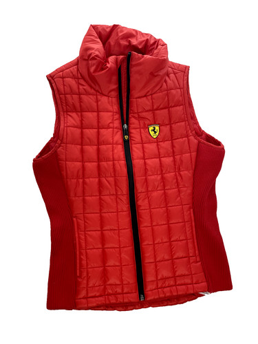Gilet imbottito con zip