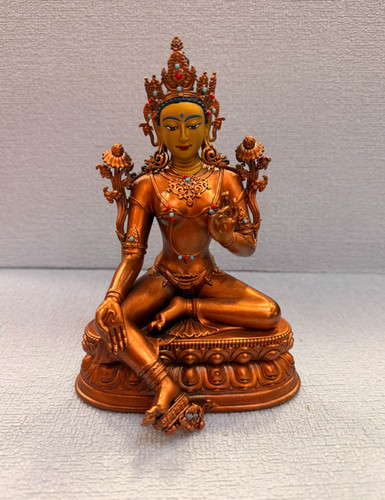 Statua rame buddha - statua,