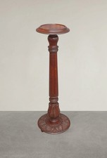 PORTAVASO LEGNO COLONNA LEGNO H.104 D.35 D.28 PIEDISTALLO LEGNO PORTAFIORI LEGNO