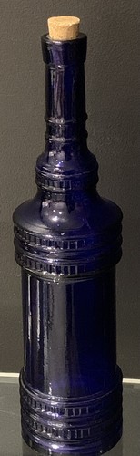 Vintage glass cobalt - vintage, blue