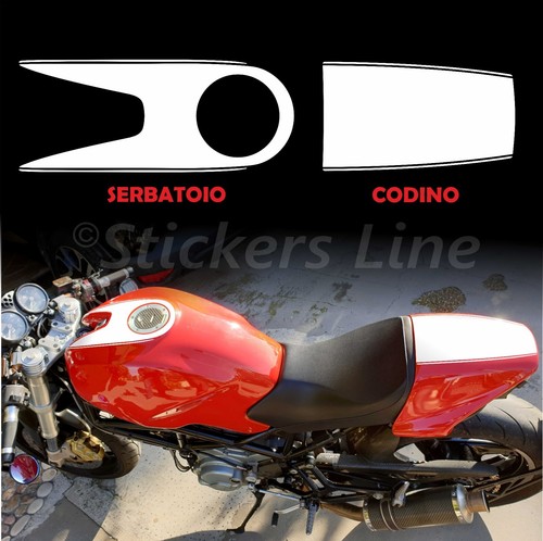 Adesivi moto strisce - , centrali