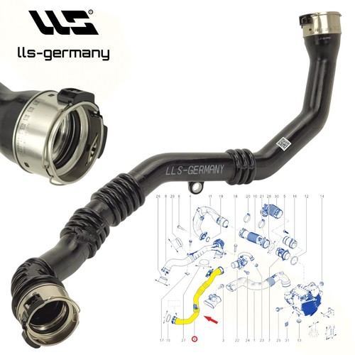Tubo intercooler per dacia - intercooler,