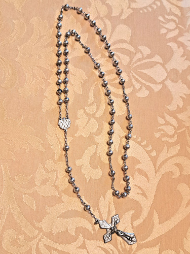 Rosario vintage argento 800 - rosario,