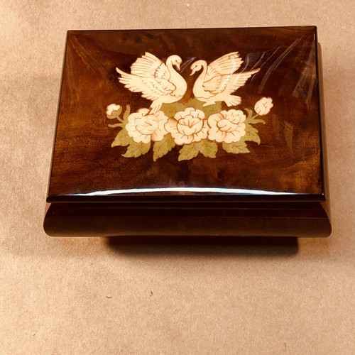 Vintage italian inlaid wood - inlaid,
