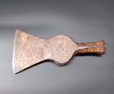 ASCIA MARTELLO ANTICA IN FERRO IRON ANCIENT AXE HAMMER 02