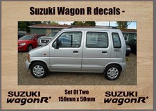 Suzuki Wagon R Side Decals -