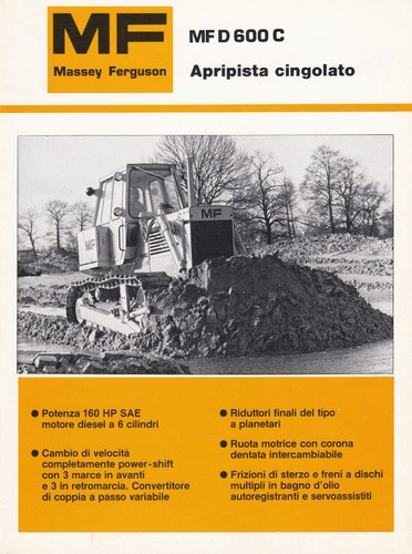 Massey ferguson 600 c - d,