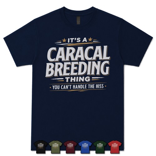 Shirt a caracal - t-shirt, it's