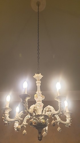 Lampadario antico capodimonte - antico,