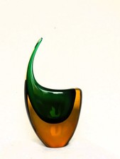 Raro vaso in vetro di Murano