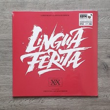 Lord Bean - Lingua Ferita 20 Anniversario LP Vinile Bianco Numerato Rap Italiano